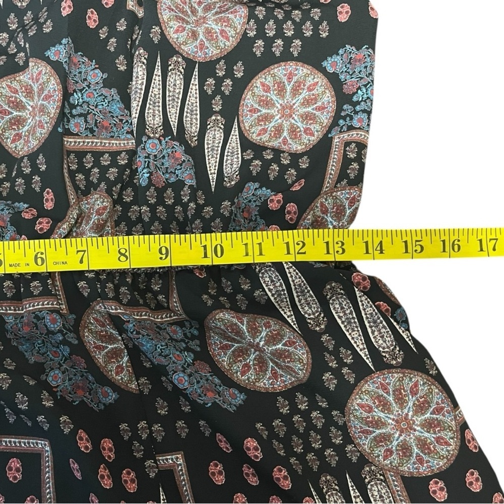 Veronica M Geometric Black and Pink Halter Jumpsuit Size XS - Picture 13 of 16
